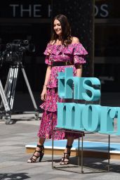 Lisa Snowdon - Filming Outside ITV Studios in London 05/14/2019