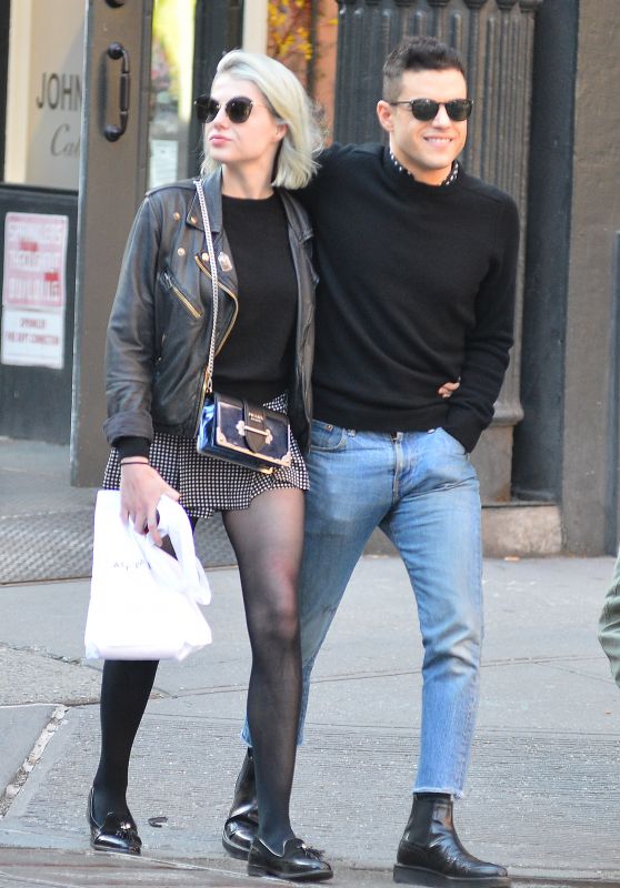 Lucy Boynton and Rami Malek - Out in New York 05/08/2019