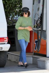 Lucy Hale - Pumping Gas in LA 05/30/2019