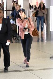 Lucy Halein Travel Outfit at LAX in LA 05/29/2019