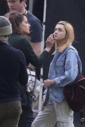 Maisie Williams - "The Owners" Filming in Kent, England 05/10/2019