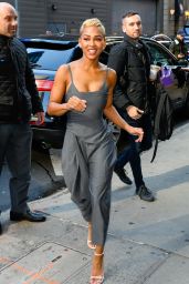 Meagan Good - Arriving at GMA in NYC 04/29/2019