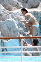Michelle Rodriguez in Bikini at a Pool at the Hotel Du Cap-Eden-Roc in Antibes 05/22/2019