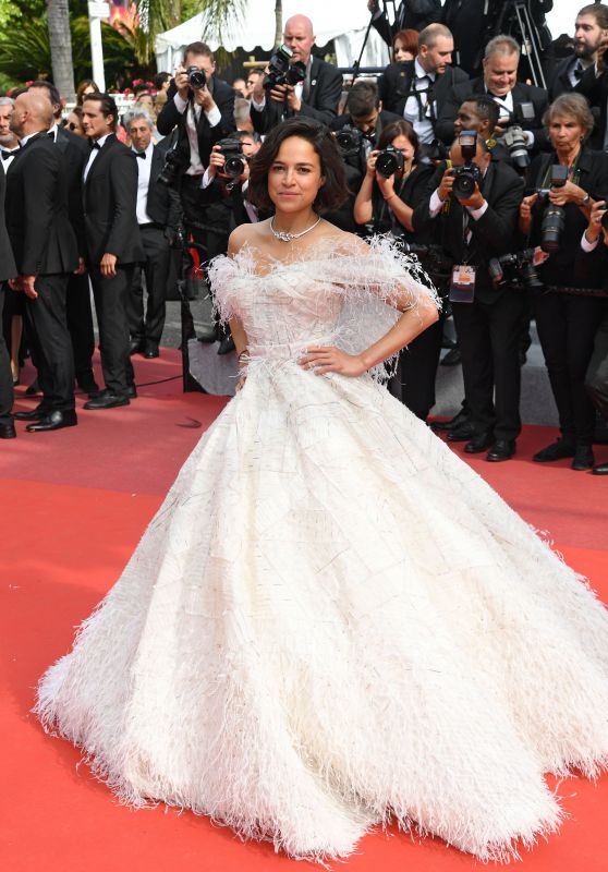 Michelle Rodriguez – “Once Upon a Time in Hollywood” Red Carpet at Cannes Film Festival