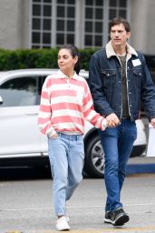 Mila Kunis and Ashton Kutcher - Out in Los Angeles 05/15/2019