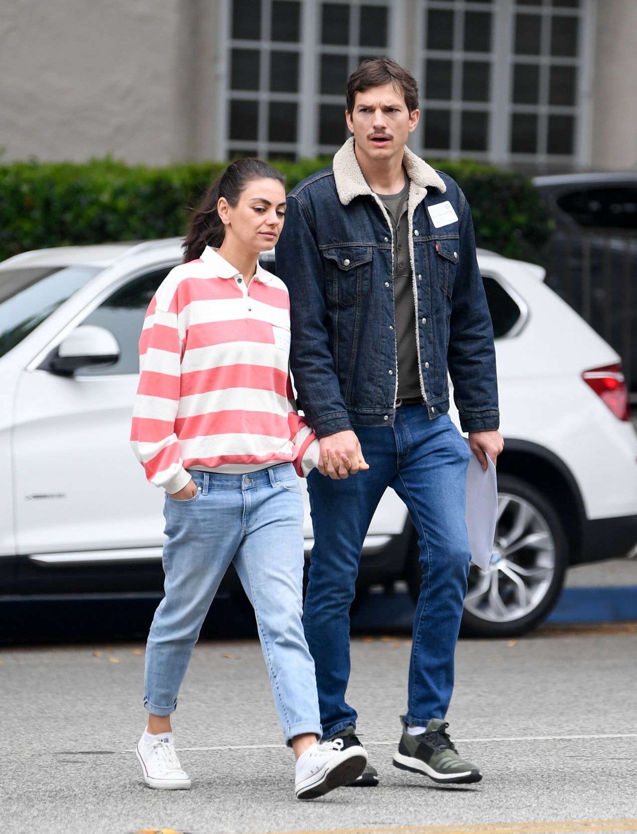 Mila Kunis and Ashton Kutcher - Out in Los Angeles 05/15/2019 • CelebMafia