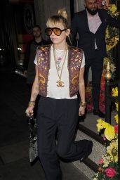 Miley Cyrus Night Out Style - Gymkhana in London 05/28/2019