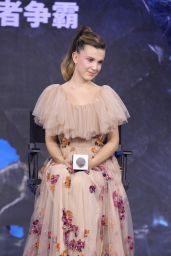 Millie Bobby Brown - "Godzilla: King of the Monsters" Press Conference in Beijing