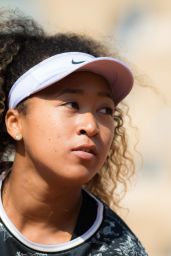 Naomi Osaka – Practises During the Roland Garros in Paris 05/24/2019