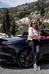 Natalie Dormer - Jaguar Drive Nice To Monaco 05/09/2019