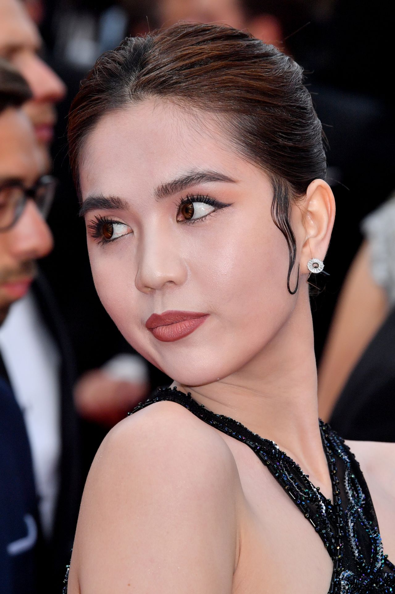 Ngoc Trinh – “A Hidden Life” Red Carpet at Cannes Film Festival