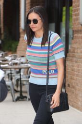 Nina Dobrev Casual Style - Leaving The Greenwich Hotel in NYC 05/09/2019