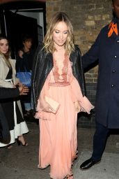 Olivia Wilde - Leaving the Chiltern Firehouse in London 05/07/2019