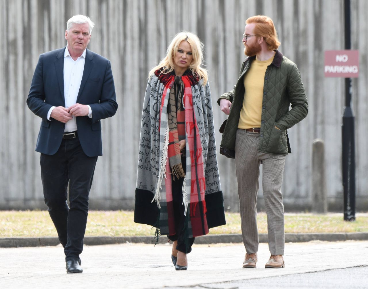 Pamela Anderson - Visits Julian Assange in HM Prison Belmarsh in London