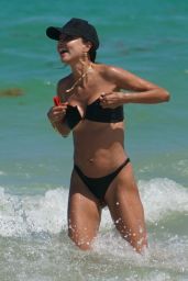 Patricia Contreras in Bikini on the Beach in Miami 05/05/2019