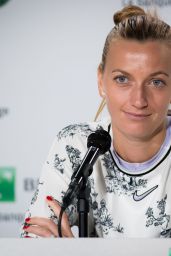 Petra Kvitova - Talks to the Press Ahead of the Roland Garros in Paris 05/24/2019
