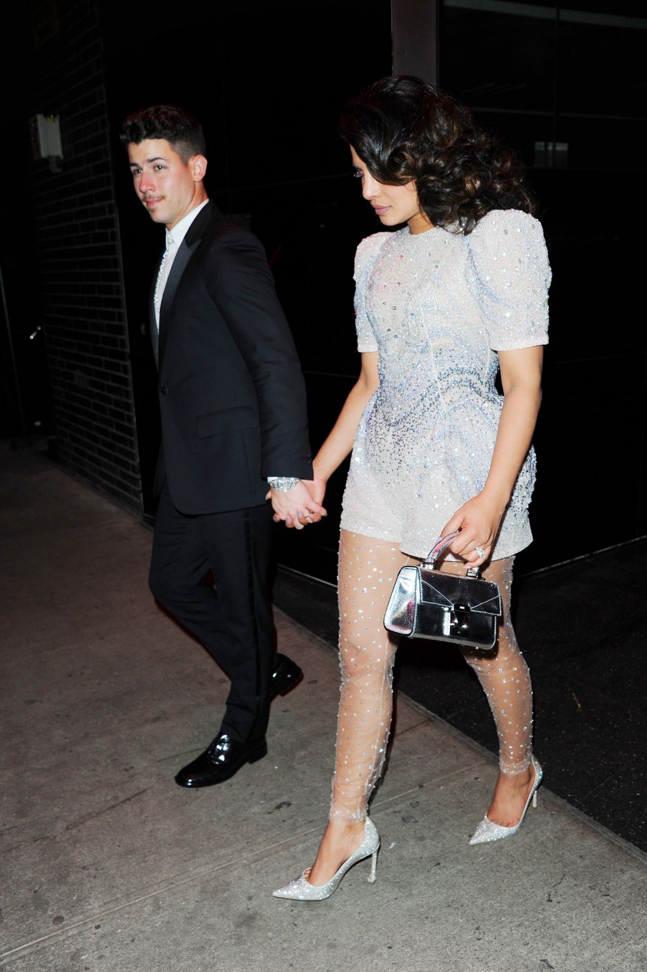 Priyanka Chopra and Nick Jonas - Leaving The Met Gala After Party in