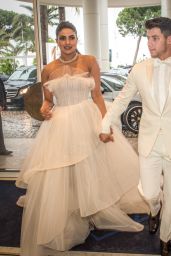 Priyanka Chopra and Nick Jonas - Martinez Hotel in Cannes 05/18/2019
