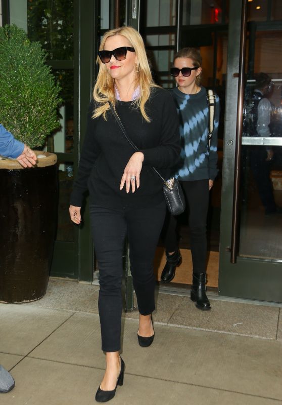 Reese Witherspoon and Ava Phillippe - Out in NYC 05/30/2019 • CelebMafia