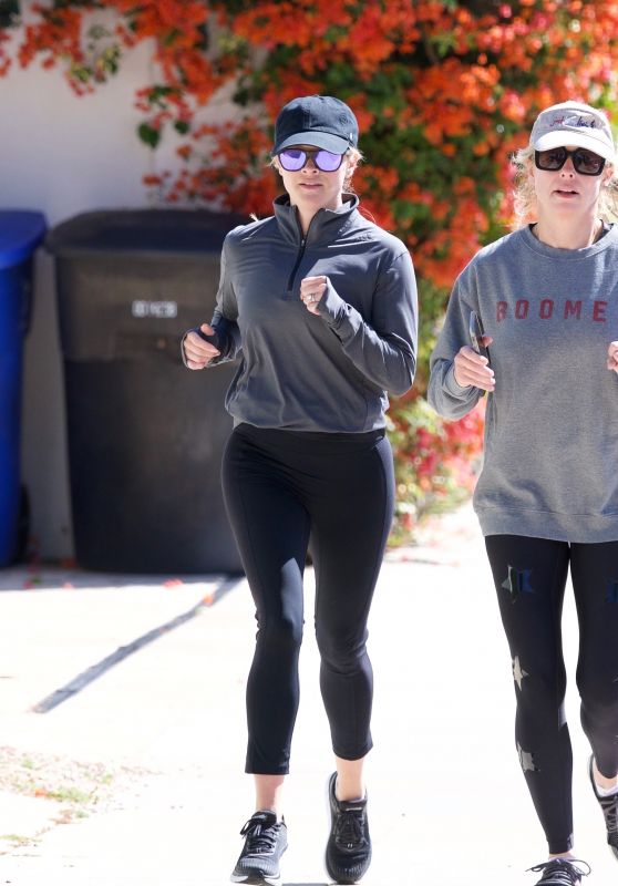Reese Witherspoon - Jog With a Friend in Brentwood 05/27/2019