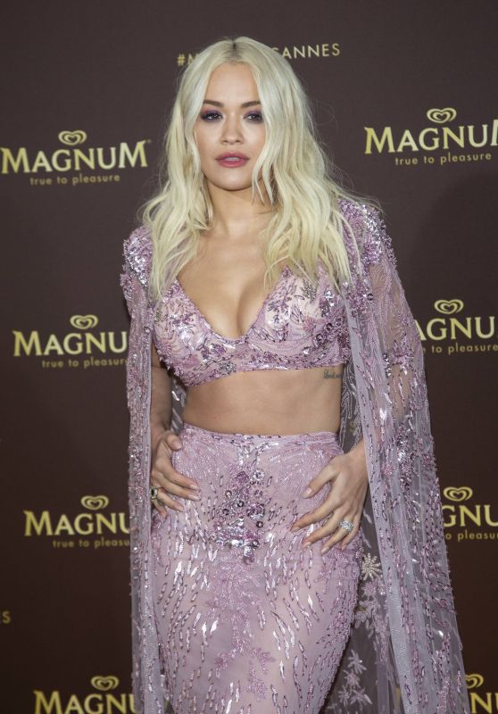 Rita Ora - Magnum Party at Cannes Film Festival 05/16/2019
