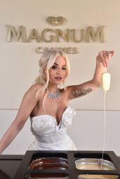 Rita Ora - Plage Magnum at Cannes Film Festival