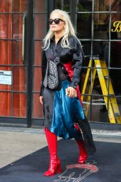 Rita Ora Style - Leaving The Bowery Hotel in New York City 05/07/2019