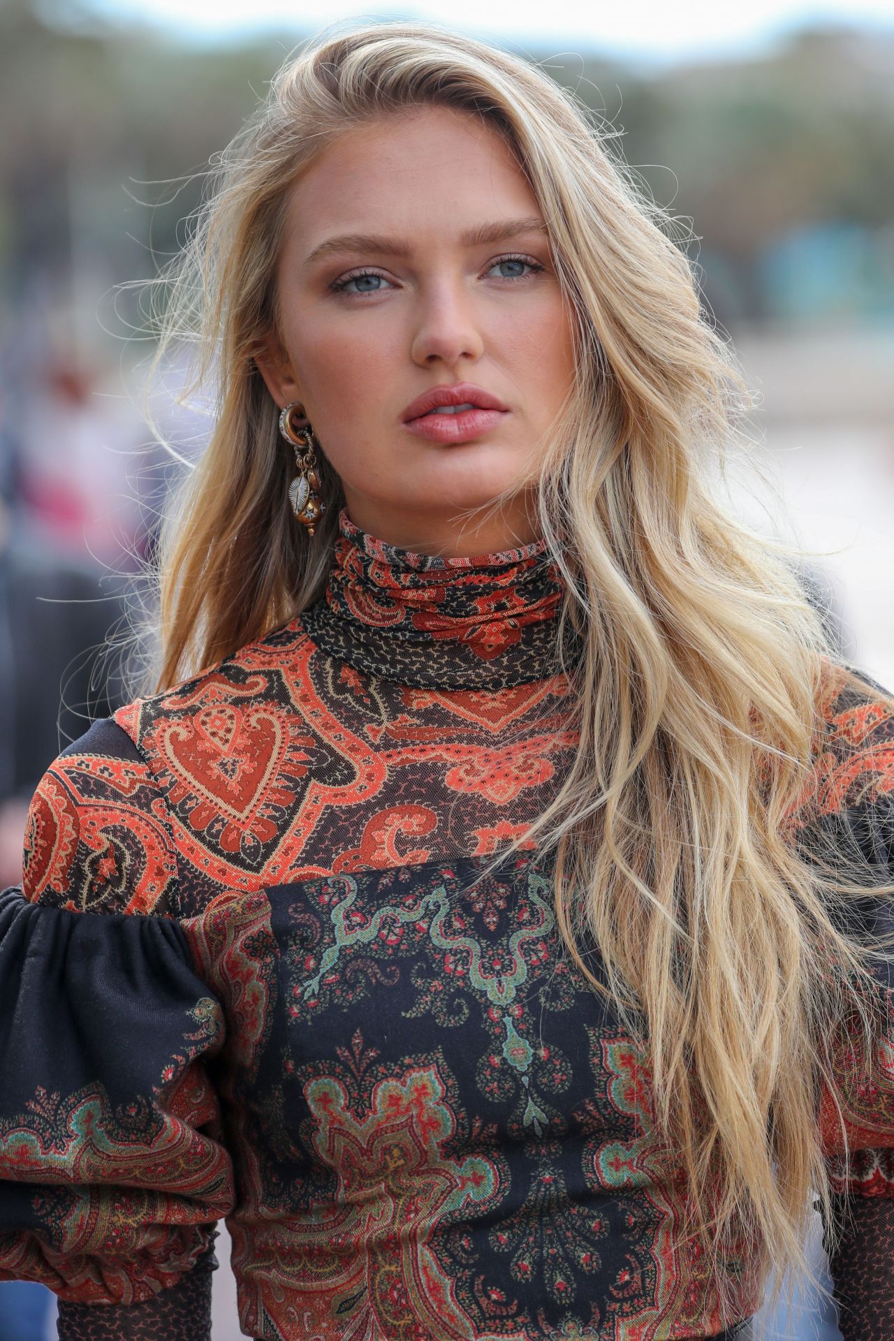 Romee Strijd at the Martinez Hotel in Cannes 05/15/2019 • CelebMafia