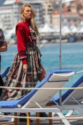 Romee Strijd - Photoshoot on the Croisette in Cannes 05/15/2019