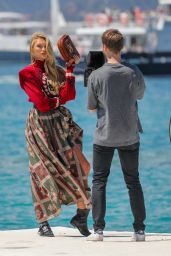 Romee Strijd - Photoshoot on the Croisette in Cannes 05/15/2019