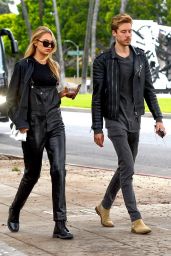 Romee Strijd With Her Boyfriend - Shops in Beverly Hills 05/08/2019