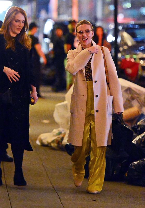 Scarlett Johansson - Leaves the POLO Bar Restaurant in NYC 05/13/2019