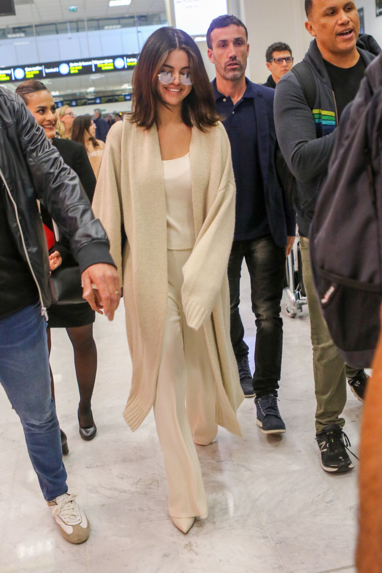 Selena Gomez in Travel Outfit - Nice Airport in France 05/13/2019