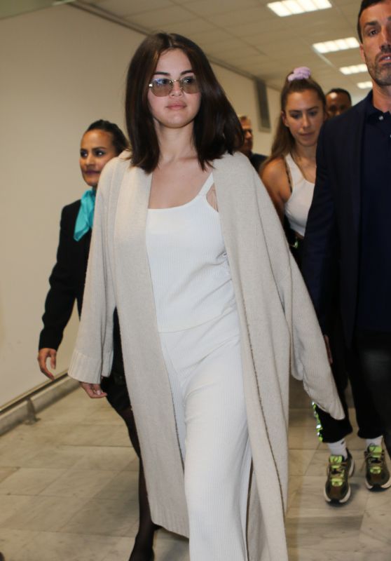 Selena Gomez in Travel Outfit - Nice Airport in France 05/13/2019 ...