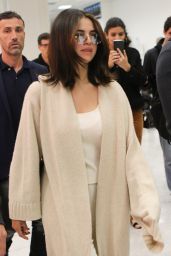Selena Gomez in Travel Outfit - Nice Airport in France 05/13/2019