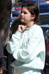 Selena Gomez - Leaving Lunch at Joan