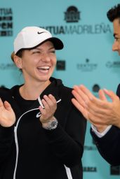 Simona Halep - Meets Junior Players at the Mutua Madrid Open Tennis Tournament, May 2019