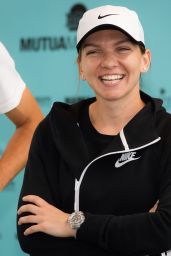Simona Halep - Meets Junior Players at the Mutua Madrid Open Tennis Tournament, May 2019