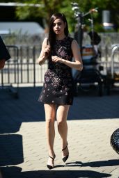 Sofia Carson - EXTRA Set at Universal CityWalk in Hollywood 05/22/2019
