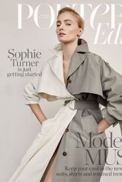Sophie Turner - The Edit by Net-A-Porter May 2019 Cover and Photos