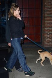 Suki Waterhouse - Walking Her Dog in NYC 05/03/2019