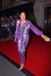 Tracee Ellis Ross - Leaves the Mark Hotel to Head to the Met Gala After Party 05/06/2019