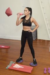Vanessa Hudgens - Works Out With Propel Vitamin Boost 05/13/2019