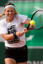 Victoria Azarenka – Practice Prior to the Start of the Roland Garros in Paris 05/22/2019
