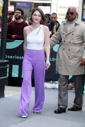 Violett Beane - Outside BUILD Series in NYC 04/29/2019