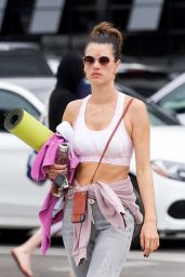 Alessandra Ambrosio - Leaving a Yoga Class in Santa Monica 06/24/2019