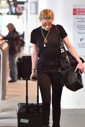 Amber Heard at LAX Airport in LA 06/01/2019