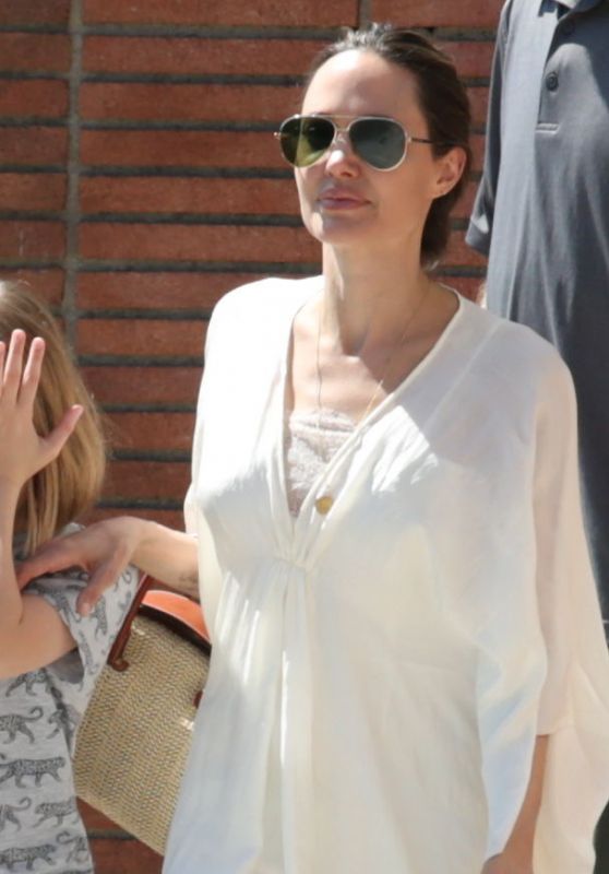 Angelina Jolie - Shopping in Los Feliz 06/23/2019