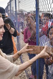 Angelina Jolie - Visits Refugee Camp in Maicao Columbia 06/08/2019