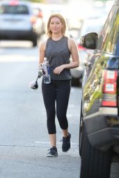 Ashley Tisdale - Wraps Up a Workout in Studio City 06/10/2019